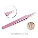 ELFINA Blackhead Tweezers Extractor Extraction Tool, Pimple Popper Tool, Acne Comedone Pimple Extractor, Blackhead Remover Kit, Pink