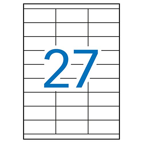 Etiquettes blanches format 70x30mm idéales pour classer vos dossiers sans bavure - 2