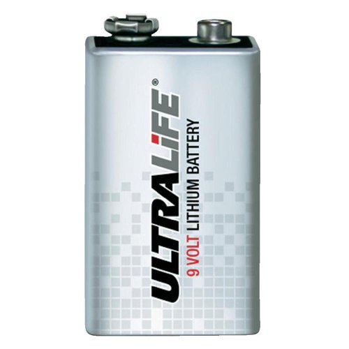 ULTRA LIFE, 10 year, smoke alarm battery, U9VL-X by Ultralife - Used condition - US$9.04