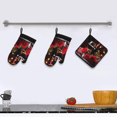 Gants de cuisine antidérapants pour éviter les brûlures de cuisson