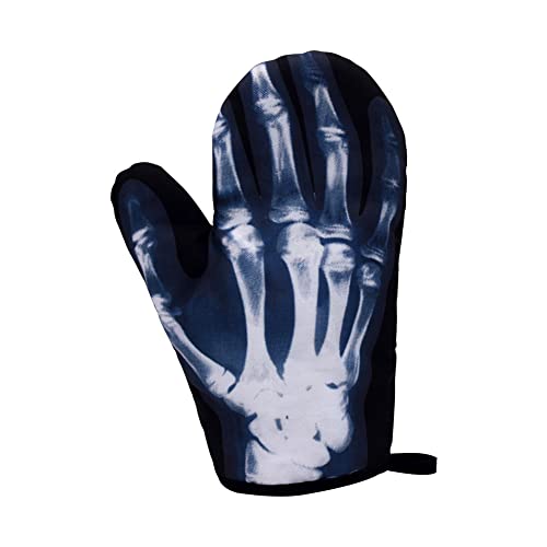 Guantes de horno - Mitones de cocción con aislamiento térmico,Guantes gruesos de impresión para cocina, barbacoa, agarraderas de cocina Ximan