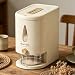 Imagen de Contenedor De Arroz Dispensador Hermético para Granos con Capacidad de 5 kg