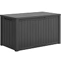 YITAHOME XXL 240 Gallon Large Outdoor Storage Deck Box for Patio Furniture