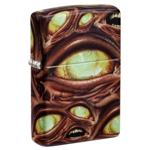 Encendedor Zippo Zombie Eye Glow in The Dark miniatura 1