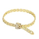 1. Dieses Armband besteht aus Legierung + glänzender kubischer Zirkon. Wenn Sie dieses luxuriöse Einzelprodukt anziehen, spielt das komplizierte blinkende Detail Ihr Handgelenk in einem reinen Luxus, der Wert ist es wert, der niedrige Preis genießt High-End-Qualität, bleifrei, kein Nickel, entspricht den internationalen Schmuckstandards.