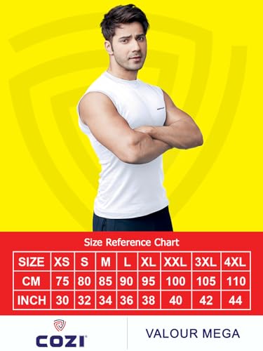 Image of Lux Cozi Men's Cotton Modern Fit Vest (Pack of 5) (Prints May Vary)