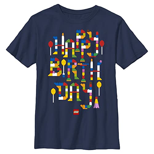 Lego Iconic Build Birthday Boys Short Sleeve Tee Shirt by Fifth Sun - Used condition - US$6.35