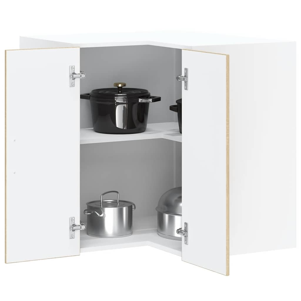 Armoires de cuisine Lucca meuble de rangement en chêne Sonoma pour buffet de salon