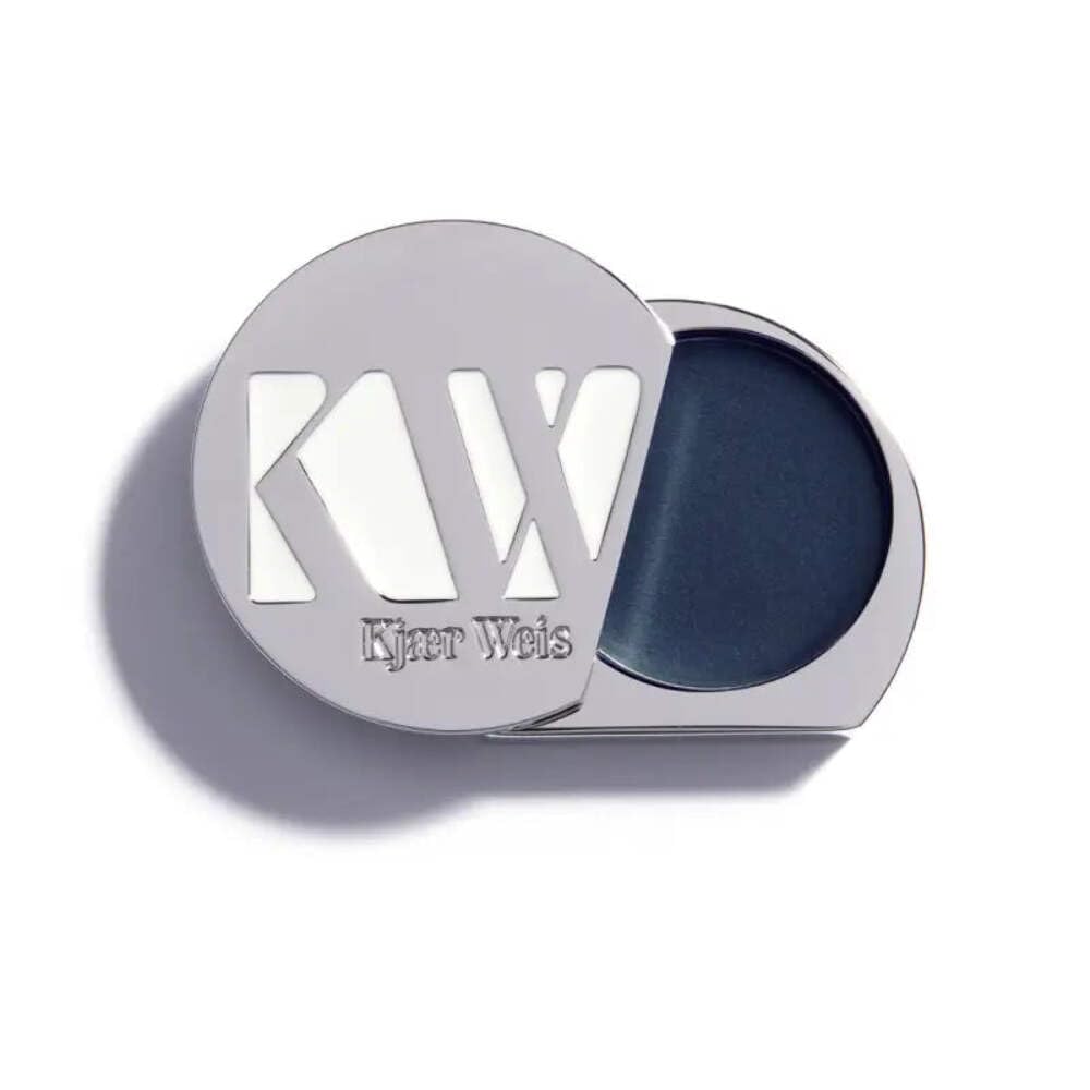 Kjaer Weis Cream Eyeshadow. Highly Pigmented Metallic Gold Eyeshadow with Organic Ingredients. Blendable Cream Eye Shadow for Long Lasting Eye Makeup. Cruelty Free Clean Makeup