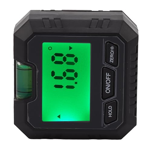 Medidor de ángulo digital con base magnética ABS miniatura 2