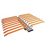 ★ Material：Sliding pants rack is made of high-quality aluminum alloy, which is durable, sturdy, non-slip and rust-proof, bearing 60kg, strong bearing capacity and long service life.