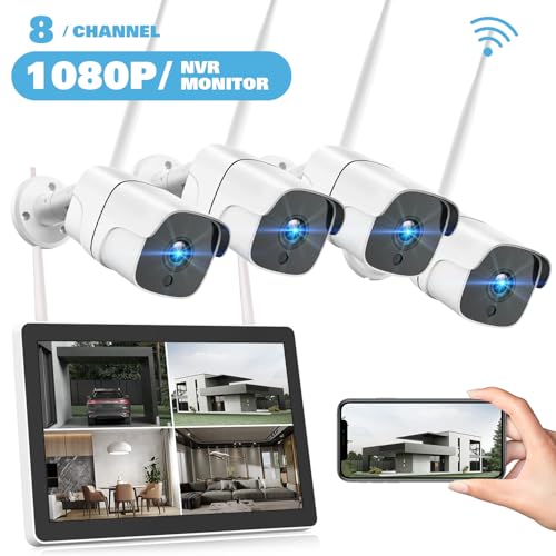 image for Generic Wireless Security Camera System with 12