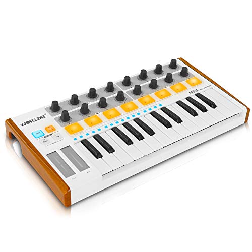 Pyle Easy-to-Use Home Audio/Video Product White (PMIDIKPD50), 0