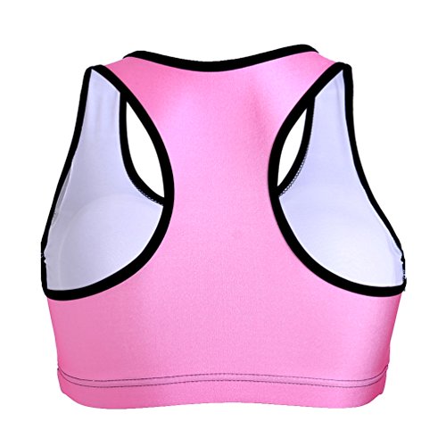 Image of Sister Amy Women's Aerobics Gym Dance Yoga Vest Printed Sports Bra Top Vest
