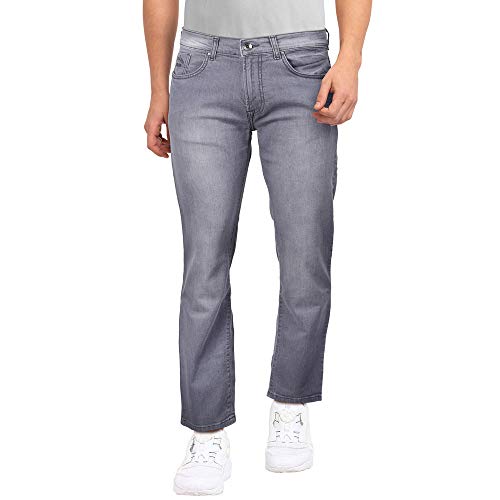 Image of Pepe Mens 5 Pocket Whiskered Effect Jeans