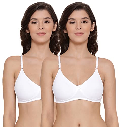 Image of Lyra Women's Cotton Non Padded Wire Free T Shirt Bra