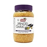 Badia Minced Garlic in Water, 16 oz - Fresh Minced Garlic, Bold Flavor for All Purpose Cooking, Gluten Free