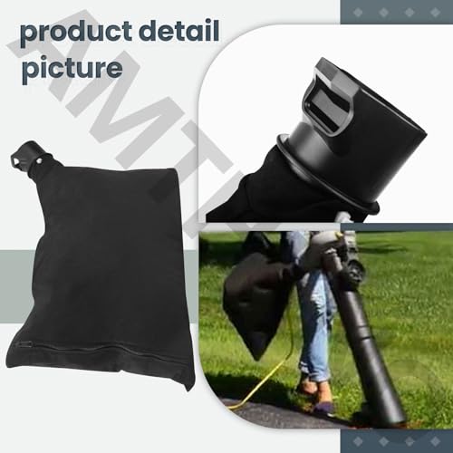 AMTHKNO 90560020-01 Leaf Blower Shoulder Bag Compatible with Black & Decker Blower/Vac BV3600 BV3800 BV5600 BV6000 BV6600 LH4500, Replace 90560020 90539053