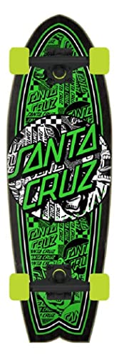Santa Cruz Flier Collage Dot Shark Cruiser Complete Skateboard 8.8' x 27.7'