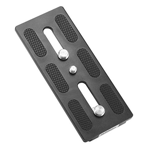 Placa Arca Swiss de 120 mm para fotografía de paisaje y panorámicas con trípode de precisión