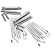 ERINGOGO 10 Sets Beginner-friendly Diy Thumb Piano 8 Keys Unfinished Kalimba Music Instrument for Boys and Girls Adults and Music Lovers