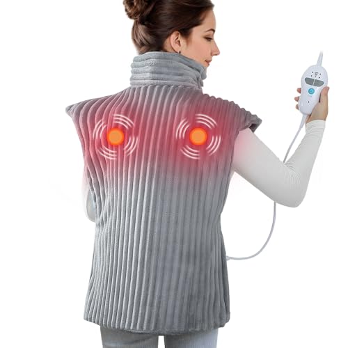Dowin Massaging Heating Pad for Neck and Shoulders
