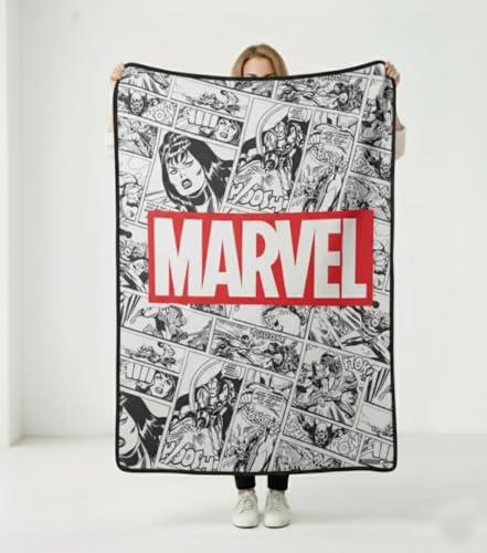 Marvel Comics Retro Panel Throw Blanket