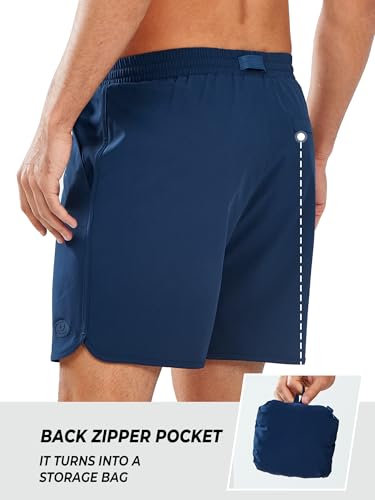 NORTHYARD Mens Swim Trunks 5" Beach Swim Shorts Quick Dry Bathing Suit with Mesh Liner Packable2