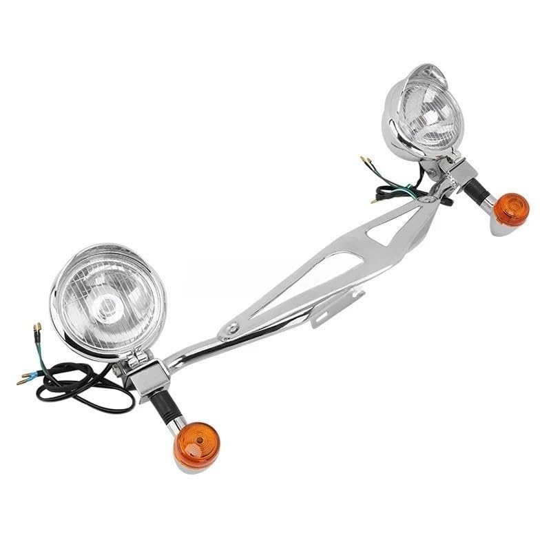 Clignotant pour moto haute visibilité et barres de dépassement étanches pour DragStar