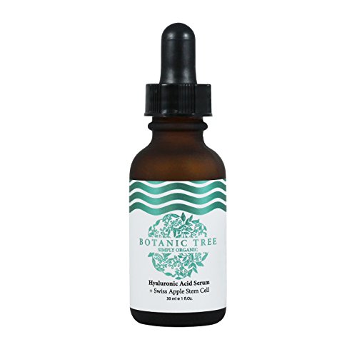 Anti Aging Expressions Hyaluronic Acid Serum 100% Organic Extracts-Works Perfectly Against Fine Lines, Bag Eyes, Wrinkles with Swiss Apple Stem Cell