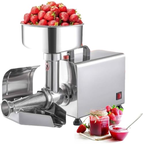 Scolapasta elettrico per fresatura e pressatura efficienti, ideale per salse fatte in casa, salsa e purea di frutta