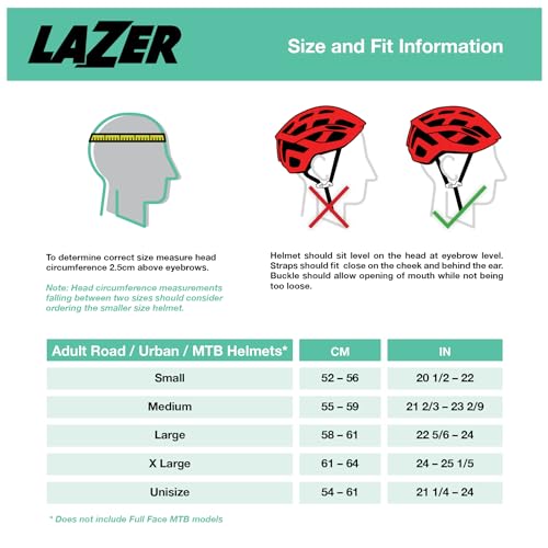 Casco LAZER Strada KC Light BE MD con ventilación interna 5