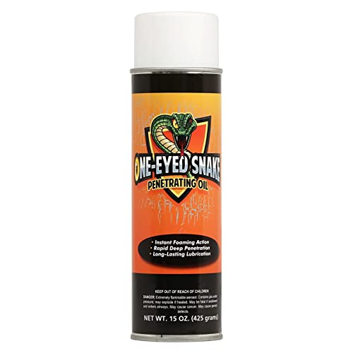 CritterGoo - One-Eyed Snake Penetrating Oil | Instant Foaming Long-Lasting Lubrication Dissolves Grease and Defends Against Corrosion (14.8 oz)