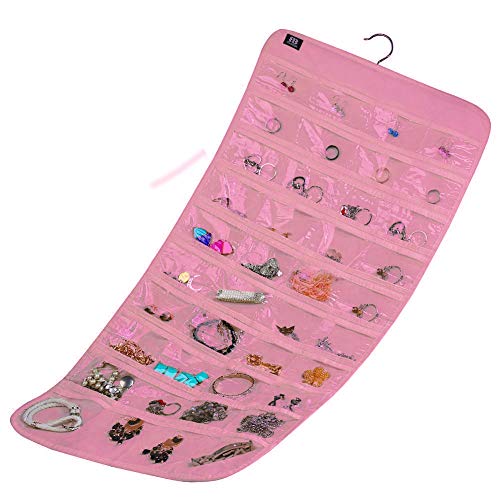 Bb Brotrade Hanging Jewelry Organizer,Accessories Organizer,80 Pocket Organizer For Holding Jewelries #TOP3