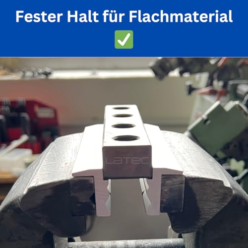Mâchoires de protection étau 150mm aimantées en aluminium pour serrage de précision