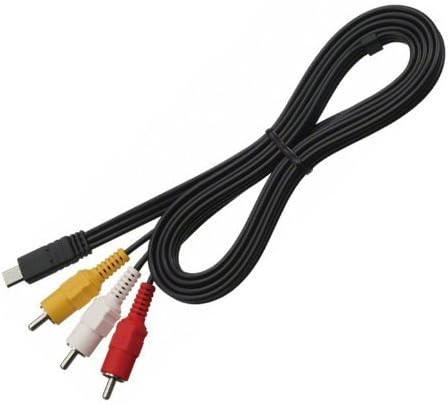 CEXO VMC-15MR2 AV Replacement Cable for Sony Handycam HDR-CX and HDR-PJ Series Camcorders