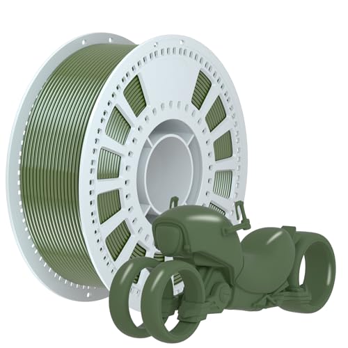 NevsBye Ultimate Multi-Material 3D Filament Pack, 1.75mm, 1kg Spools, PLA, TPU & PETG (HollyGreen, PLA Silk)