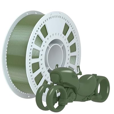 NevsBye Silk PLA 3D Printer Filament, Holly Green PLA Filament 1.75mm, 1kg...