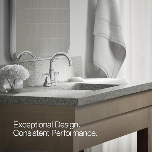 Kohler 27378-4-CP Bellera® Centerset Bathroom Sink Faucet, 1.2 gpm, Polished Chrome thumbnail 4