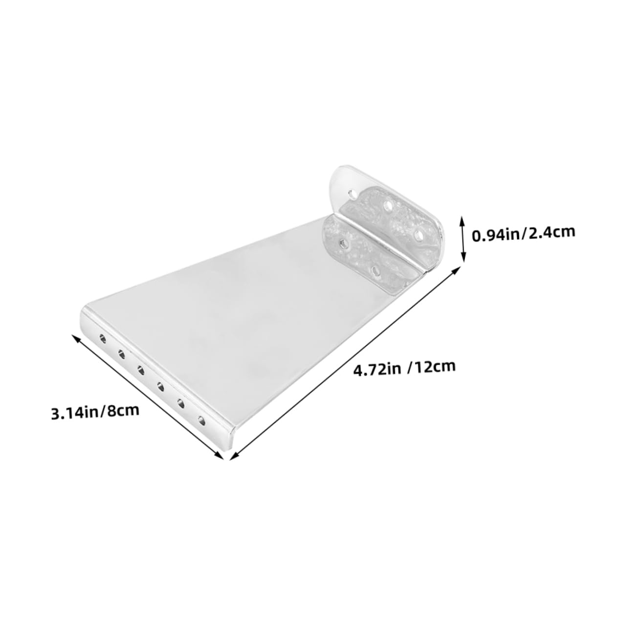 HANABASS Jazz Guitar Tailpiece String Guitar Bridge Saddle Tailpiece Replacement Stylish Design Easy Install