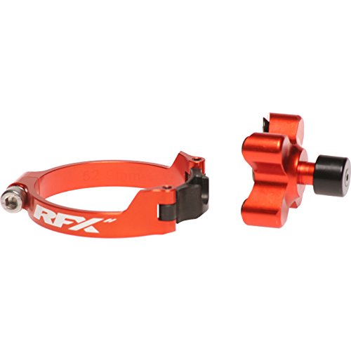 Contrôle de lancement RFX Fxla 50200 en orange anodisé de 52,9 mm pour motocross KTM SX 85