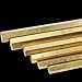 Brass Hexagon Rods Bar Length 500mm H59 Hardware Solid Brass Hex Rod for Making Industry Mould DIY(4mm*500mm)