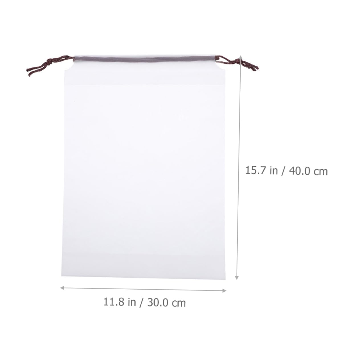 Sacchetti Porta Scarpe Eva Bianco 30x40 Cm 30 Pezzi | Formato per Valigie da Viaggio, Chiusura a Laccetto, per Scarpe da Ballo e Ragazzo Ragazza