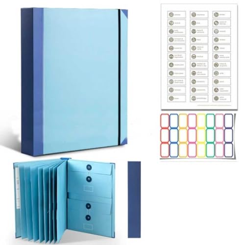 The Life Book �h�L�������g �I�[�K�i�C�U�[ - �d�v�ȏ��ޗp�o�C���_�[�A�P�[�X I �_�C �o�C���_�[�̃t�H���I�A���C�t �v�����j���O�L�^�X�g���[�W(Blue)