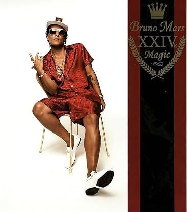 Bruno Mars - 24K por Bruno Mars, capa do álbum