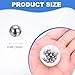 uxcell 20Pcs Tungsten Steel Bearing Balls 1mm Carbide G10 Precision Ball for Industrial Spheres, Machinery, Automotive, and DIY (Mirror Finish)