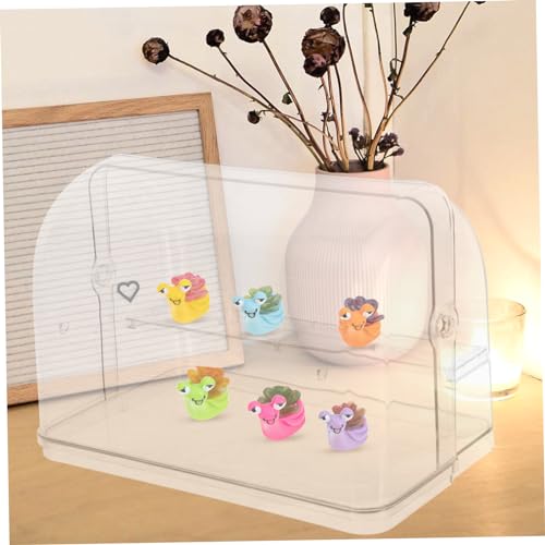 BRIGHTFUFU Expositor De Figuras De Ação Suporte Para Cupcake Organizador De Cubo Organizador De Perf