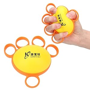 Fingerball Sporter Grip Ball, Vinger Grip Versterkende Oefening voor Hand, Vinger Kramp Hand Spierkracht Fitness…