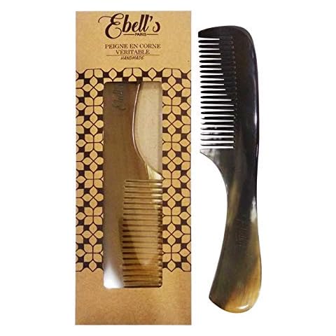 Peine de Cuerno Auténtico Antiestático Ebell's Cover