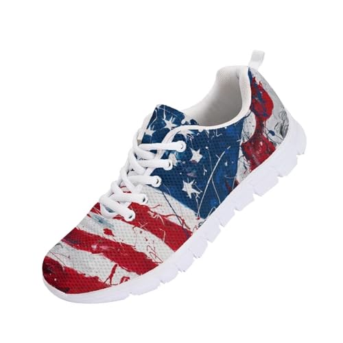 Chaussures à lacets décontractées pour femme Coloranimal en toile légère